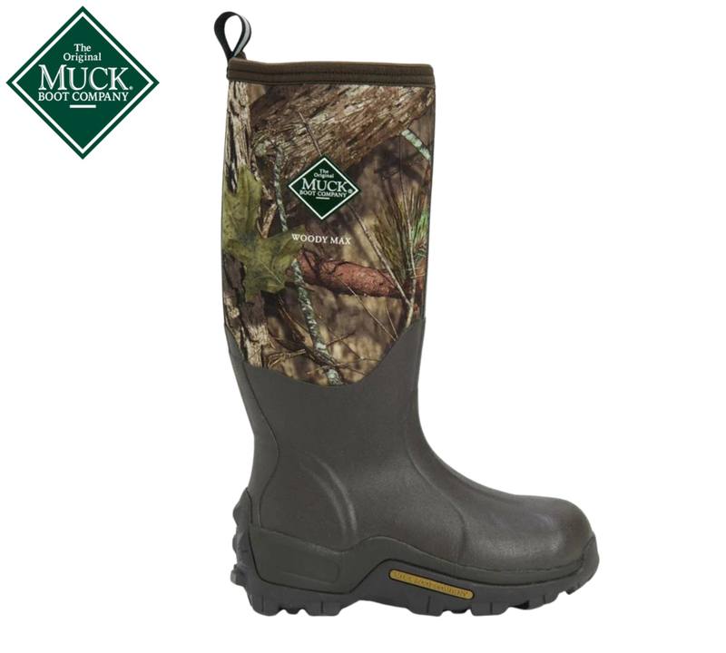 Buy Muck Boot Mens Woody Max Tall Boots | Camo in NZ New Zealand.