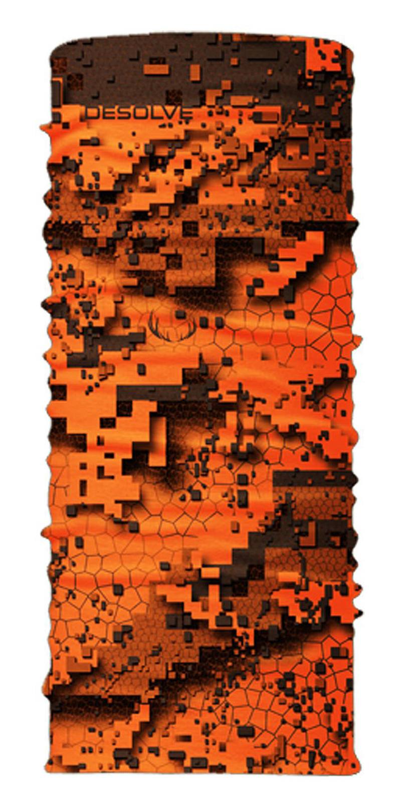 Buy Hunters Element Kayan Neck Gaiter - Desolve Fire Camo in NZ New Zealand.