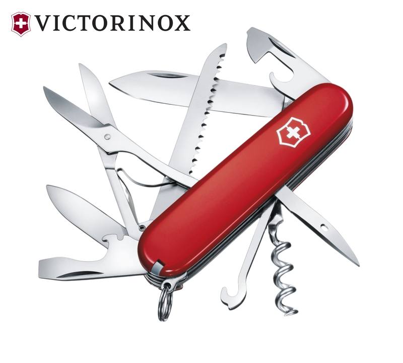Buy Victorinox Huntsman Multi Tool | Red in NZ New Zealand.