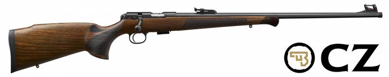 Buy 17HMR CZ 457 Premium Blued/Walnut: 24" Threaded in NZ New Zealand.