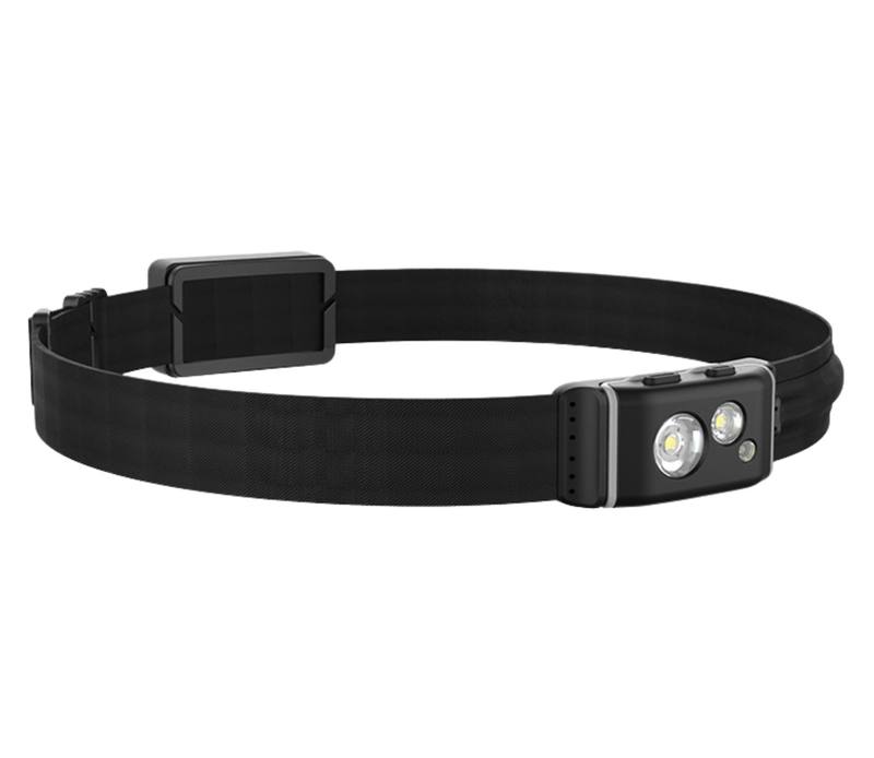 Buy Secondhand Klarus HR1 Plus Rechargeable Headlamp | 600 Lumens Black in NZ New Zealand.