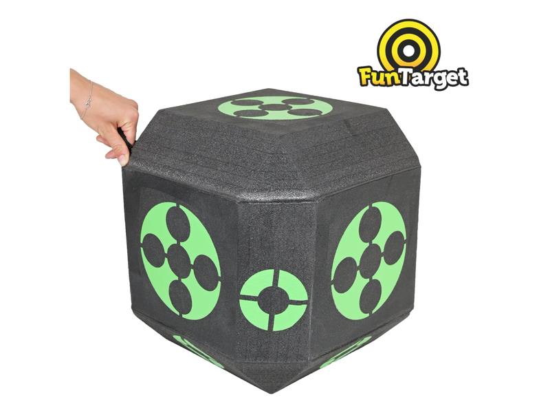 Buy Fun Target 3D Foam Archery Target Cube 18 Sides in NZ New Zealand.