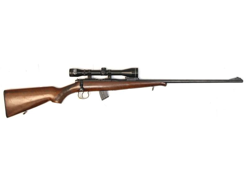 Buy 22 BRNO Model 2 Blued Wood 22" with Scope in NZ New Zealand.