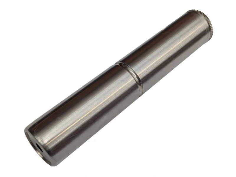 Buy Second Hand MAE 22 Cal Rimfire Suppressor Stainless 1/2x20 in NZ New Zealand.