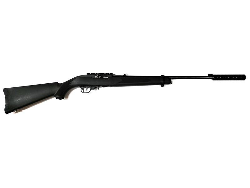 Buy 22 Ruger 10/22 Blued Synthetic 18" Threaded with Silencer in NZ New Zealand.