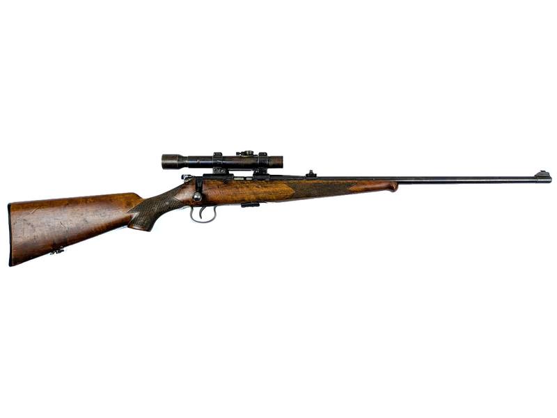 Buy 22 BRNO 1 Blued Wood 22.5" with Meopta 3x Scope in NZ New Zealand.