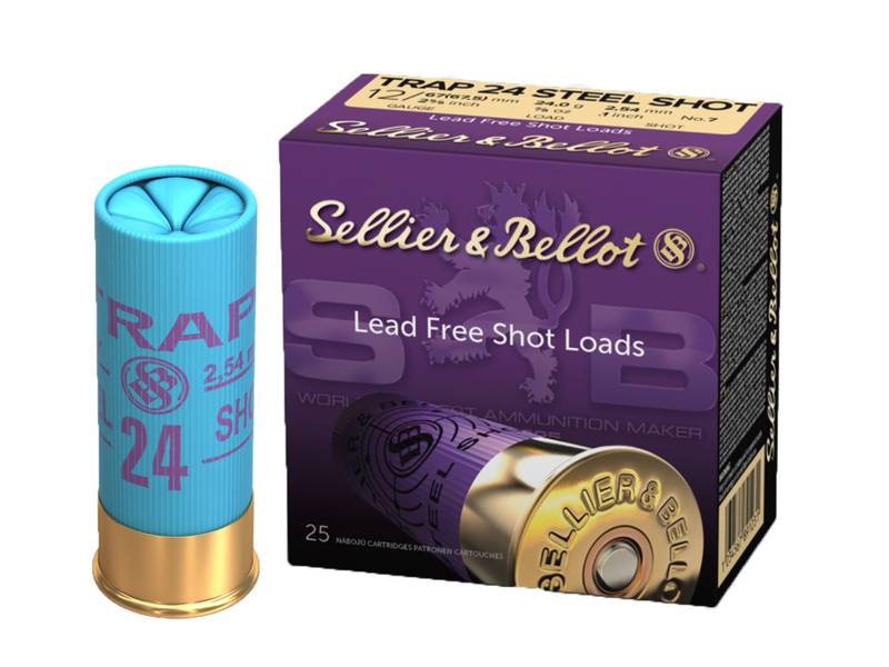 Buy Sellier&Bellot 12ga Steel #7 67mm 24gr Trap in NZ New Zealand.