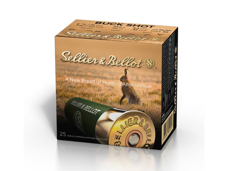Buy Sellier & Bellot 12ga 00 Buckshot 32gr 70mm 9 Pellets in NZ New Zealand.