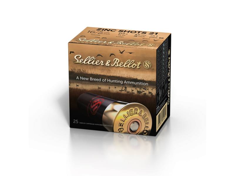 Buy Sellier & Bellot 16ga #3 21gr 70mm Zinc in NZ New Zealand.