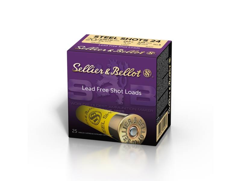 Buy Sellier & Bellier 20ga #4 24gr 67mm Steel in NZ New Zealand.