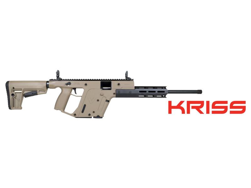 Buy 22 Kriss Vector CRB G2 FDE Collapsible Stock & Aluminum M-LOK Handguard 16" Threaded in NZ New Zealand.