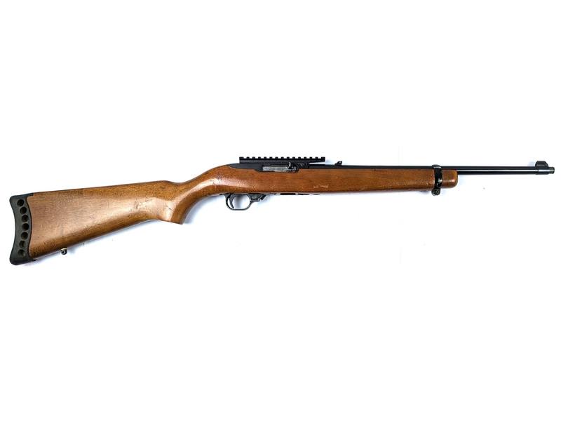 Buy 22 Ruger 10/22 Blued Wood 17.5" Threaded in NZ New Zealand.