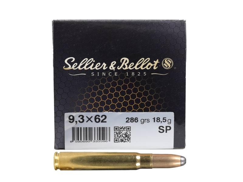 Buy Sellier & Bellot 9.3x62 286gr Soft Point 50 Rounds in NZ New Zealand.
