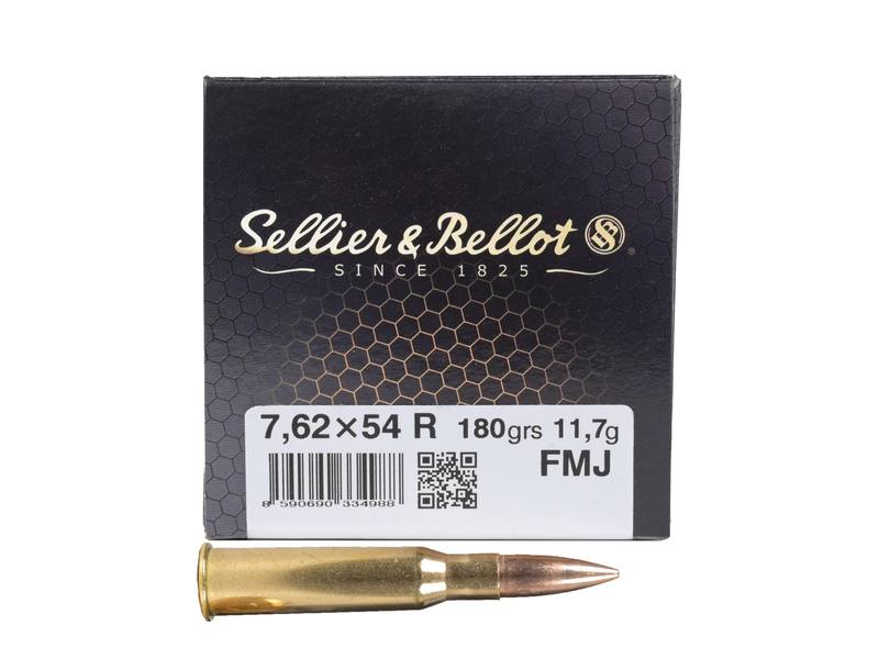 Buy Sellier & Bellot 7.62x54R 180gr Full Metal Jacket in NZ New Zealand.