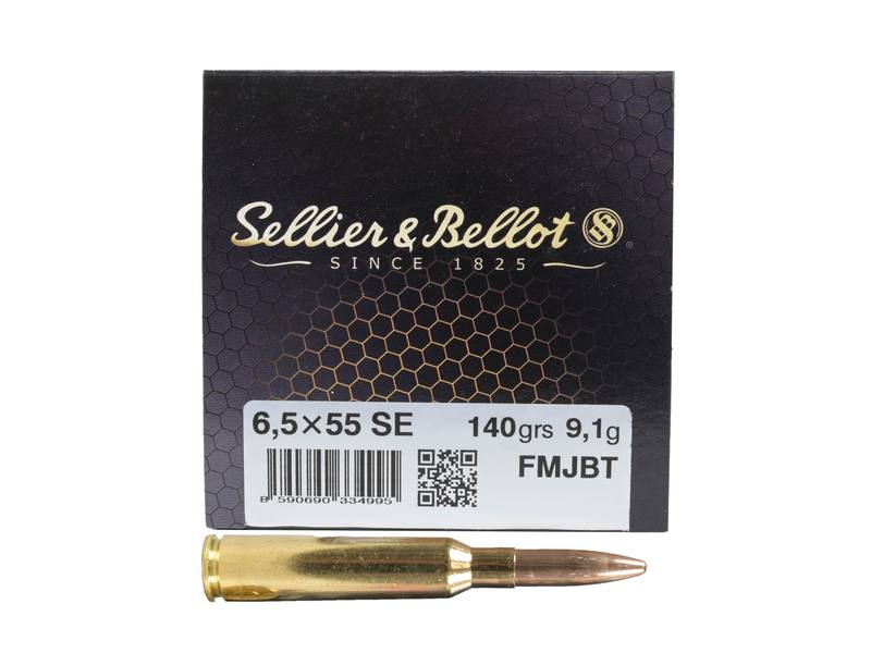 Buy Sellier & Bellot 6.5x55 140gr FMJ 50 Rounds in NZ New Zealand.