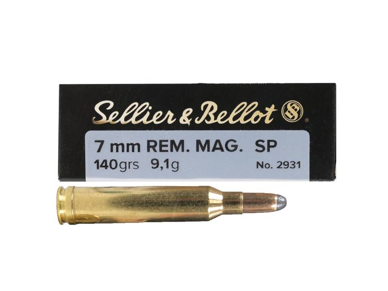 Buy Sellier & Bellot 7mm Mag 140gr Soft Point in NZ New Zealand.
