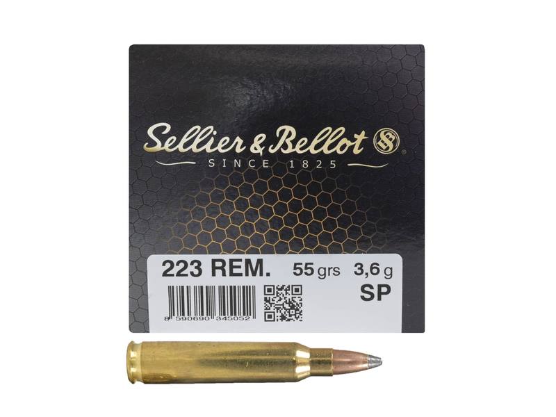 Buy Sellier & Bellot 223 55gr Soft Point 100 Rounds in NZ New Zealand.