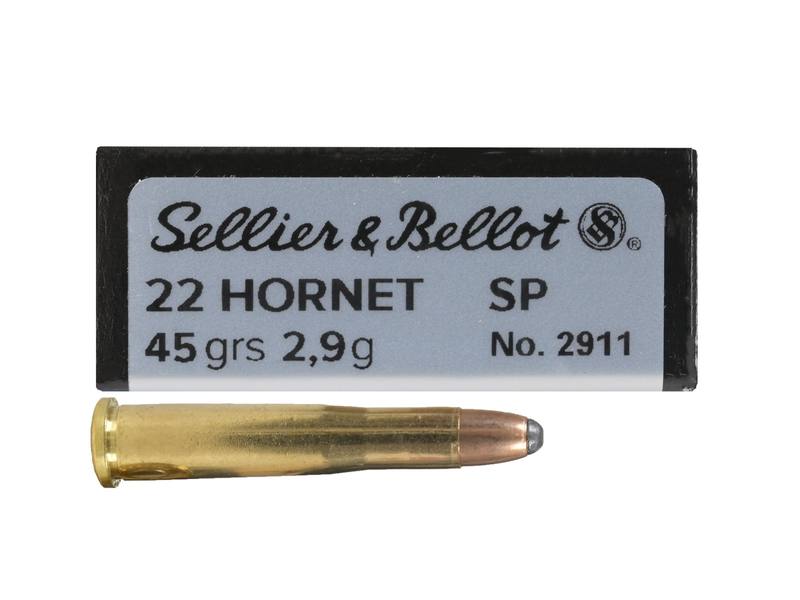 Buy Sellier and Bellot 22 Hornet 45gr Soft Point in NZ New Zealand.