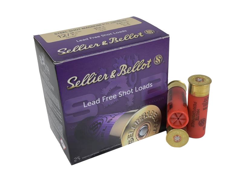 Buy Sellier & Bellot Steel Shot 12ga #2 36gr 76mm 1280FPS *25 Rounds in NZ New Zealand.
