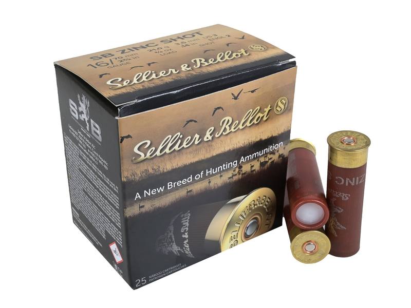 Buy Sellier & Bellot 16ga #3 21gr 70mm Zinc in NZ New Zealand.