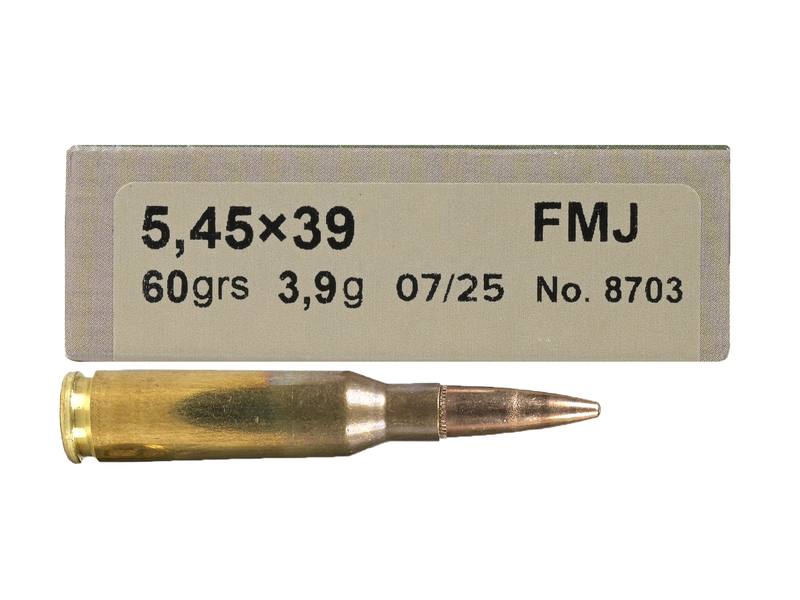 Buy Sellier & Bellot 5.45x39 60gr FMJ 20 Rounds in NZ New Zealand.