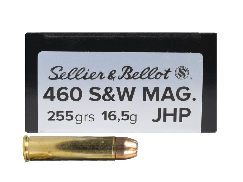 Buy Sellier & Bellot 460 S&W Mag 255gr Jacketed Hollow Point 20 Rounds in NZ New Zealand.