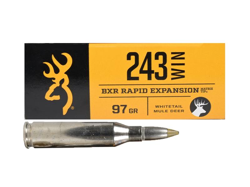 Buy Browning 243 BXR 97gr REMT 20 Rounds in NZ New Zealand.