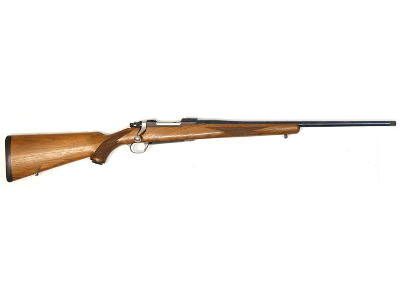 Buy 243 Ruger M77 Blued Wood Threaded in NZ New Zealand.