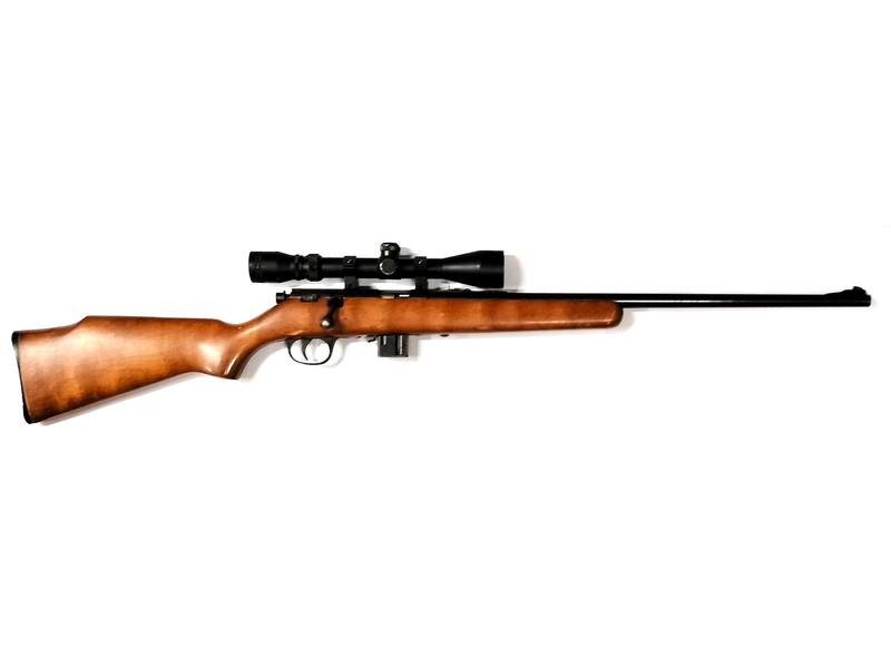 Buy 22 Mag Marlin 25MN Blued Wood 22"with Simmons 3-9 Scope in NZ New Zealand.