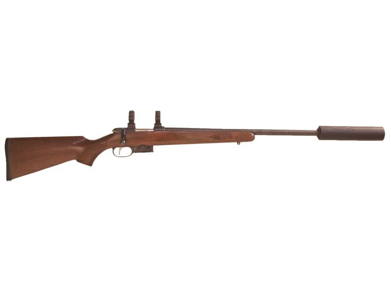 Buy 17 Hornet CZ 527 Blued Walnut with Silencer in NZ New Zealand.