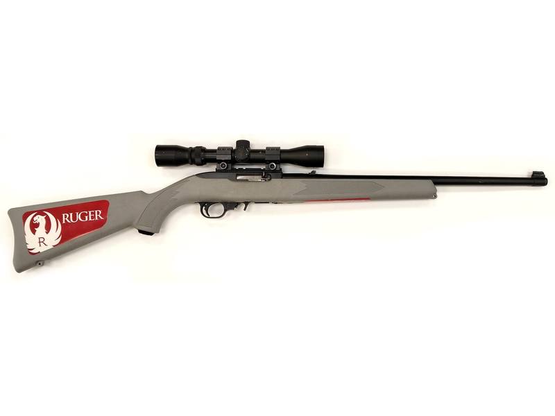 Buy 22 Ruger 10/22 Blued Synthetic Grey with Eagle Optic 3-9x32 Scope in NZ New Zealand.