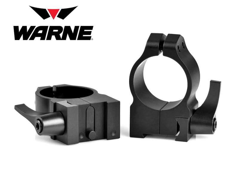 Buy Warne Maxima Tikka 1" Rings Quick Detach Medium Matte in NZ New Zealand.