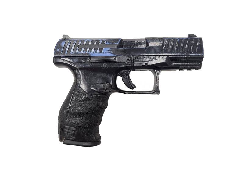 Buy Second Hand Umarex Walther PPQ M2 6mm BB Green Gas Airsoft Pistol in NZ New Zealand.