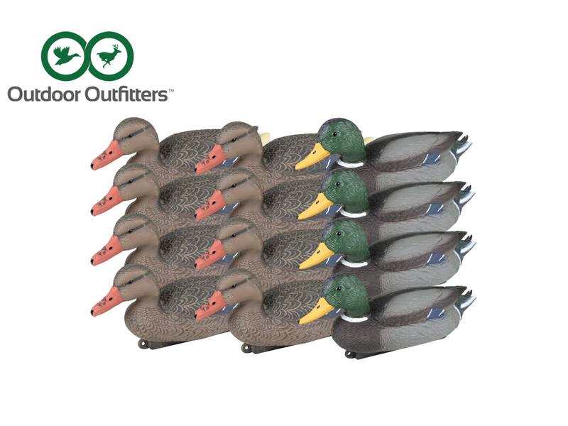 Buy Outdoor Outfitters 16" Mallard Duck Family Decoys (4M & 8F) in NZ New Zealand.