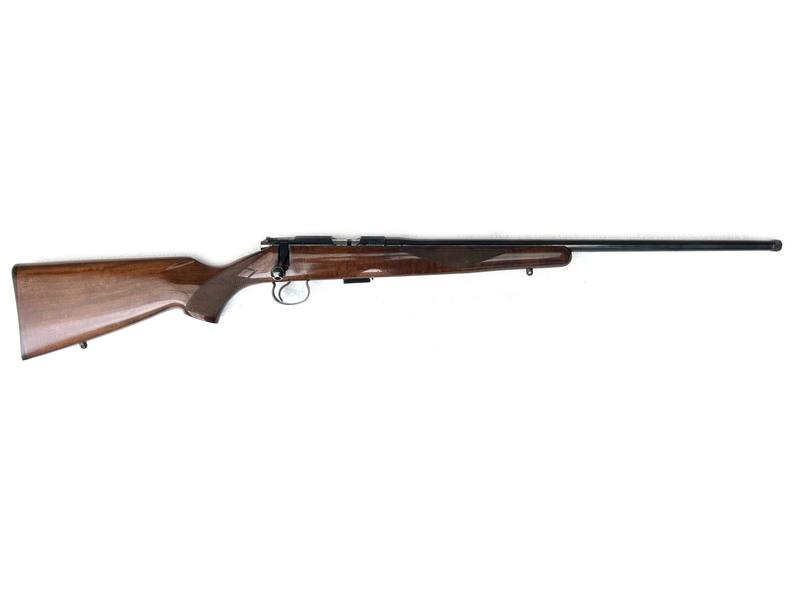 Buy 22 CZ 452-2E American Blued Wood Threaded in NZ New Zealand.