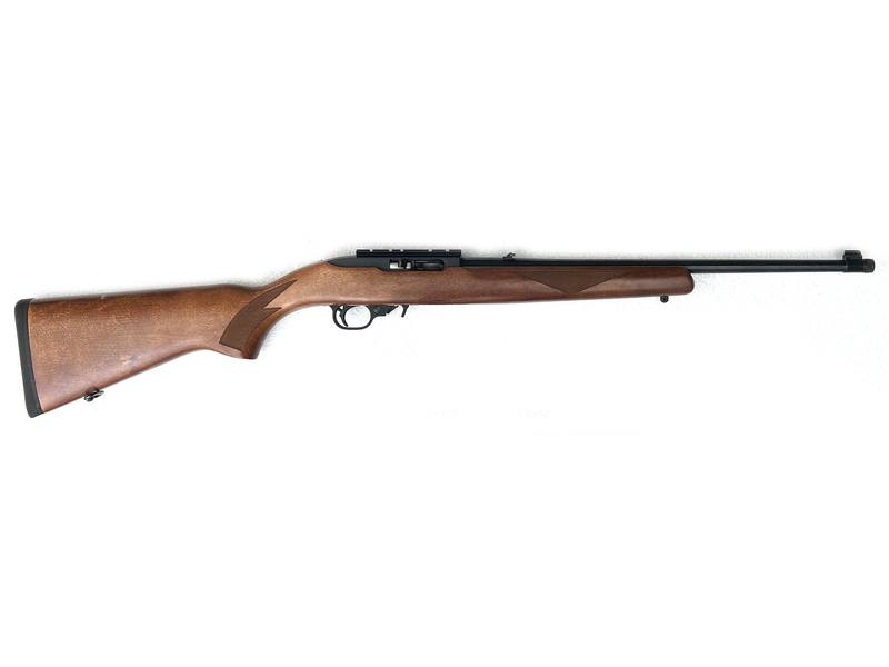 Buy 22 Ruger 10/22 Deluxe Blued Wood Threaded in NZ New Zealand.