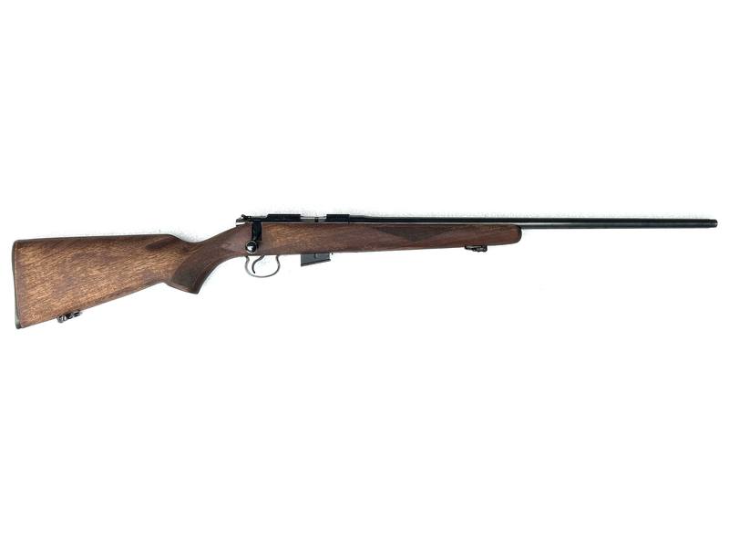 Buy 17 hmr CZ 452-2E American Blued Wood Threaded in NZ New Zealand.