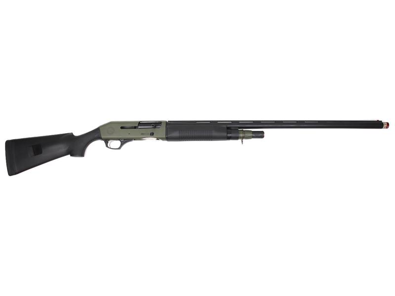 Buy 12ga Ranger M6 Plus Green Blued Synthetic 28" Interchoke in NZ New Zealand.