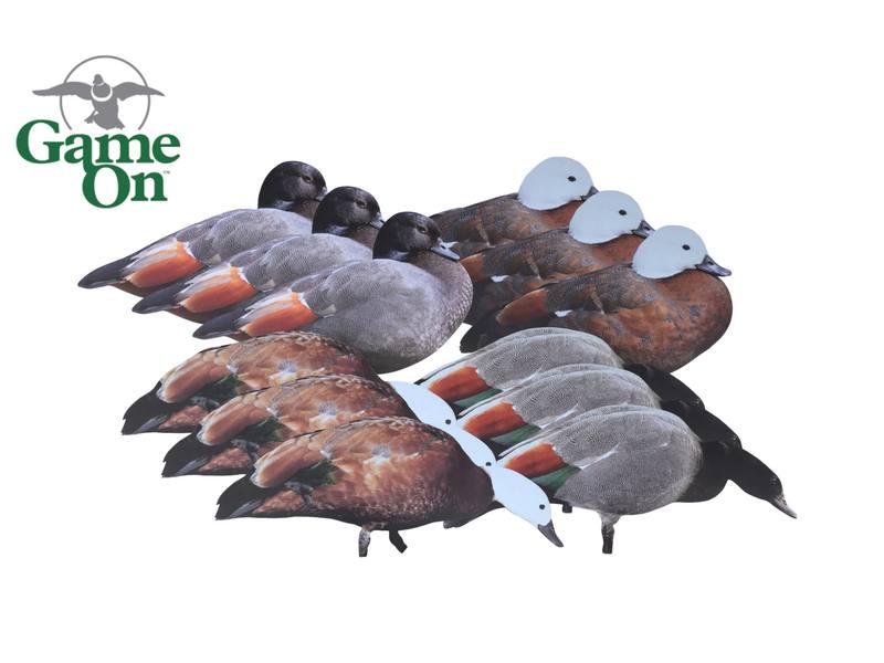Buy Game On Paradise Duck 2D Silhouettes x12 in NZ New Zealand.