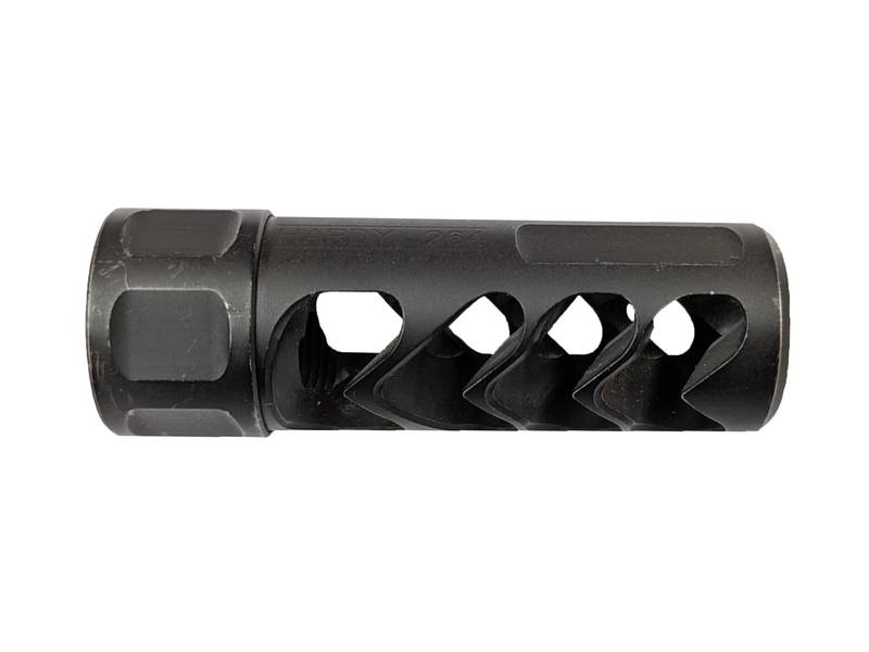 Buy Second Hand Hardy Muzzle Brake 6.5mm 5/8x24 Tunable Direction in NZ New Zealand.