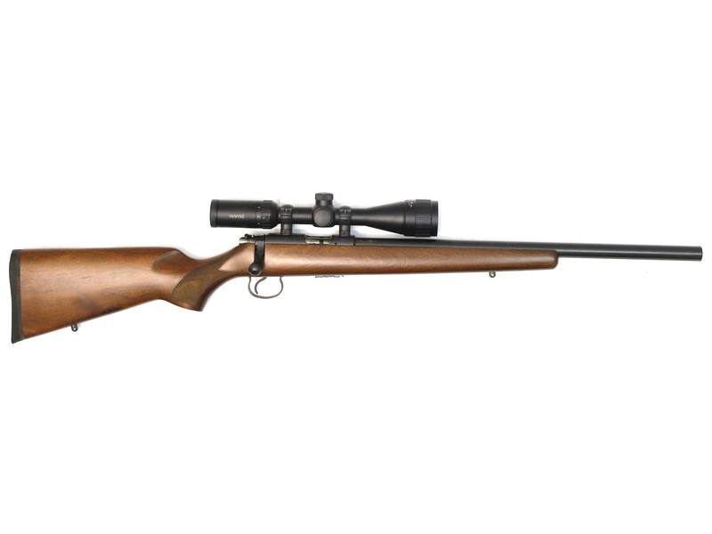 Buy 22 CZ 455 Varmint Blued Wood in NZ New Zealand.
