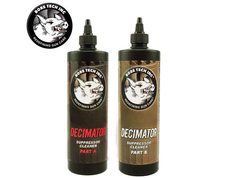 Buy Bore Tech Decimator Suppressor Cleaner A+B Set 16oz in NZ New Zealand.