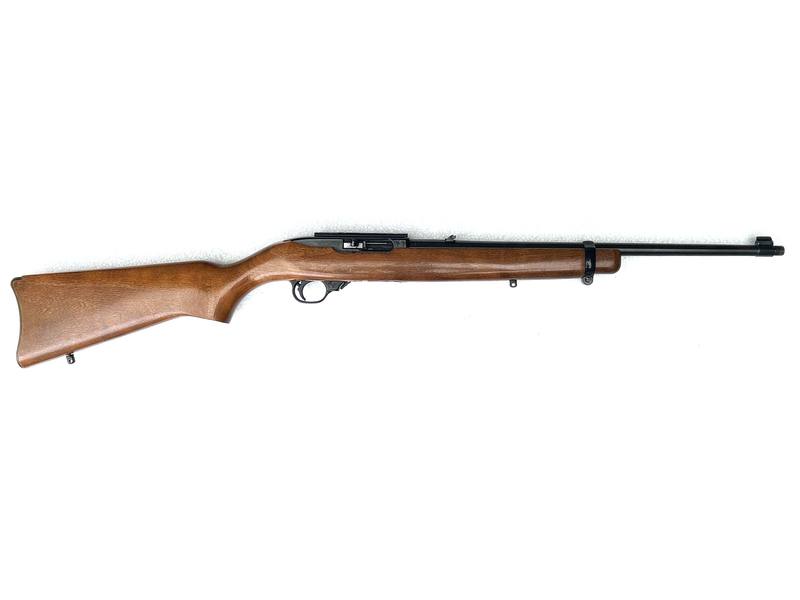 Buy 22 Ruger 10/22 Blued Wood Threaded in NZ New Zealand.