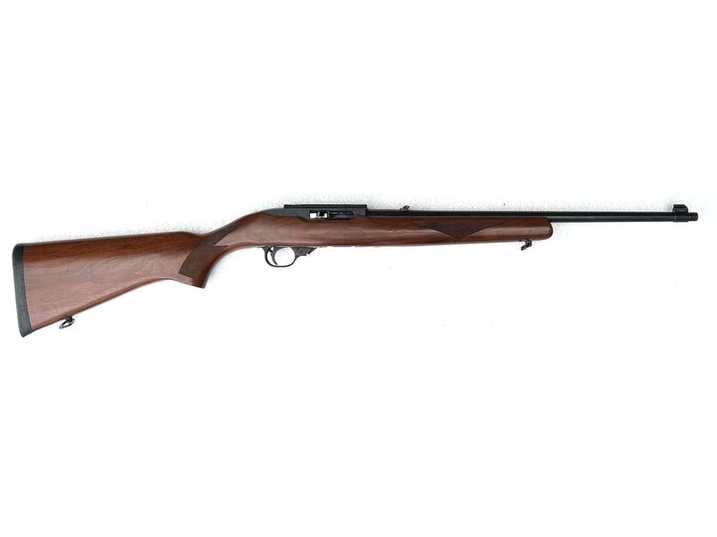 Buy 22 Ruger 10/22 Deluxe Blued Wood Threaded in NZ New Zealand.