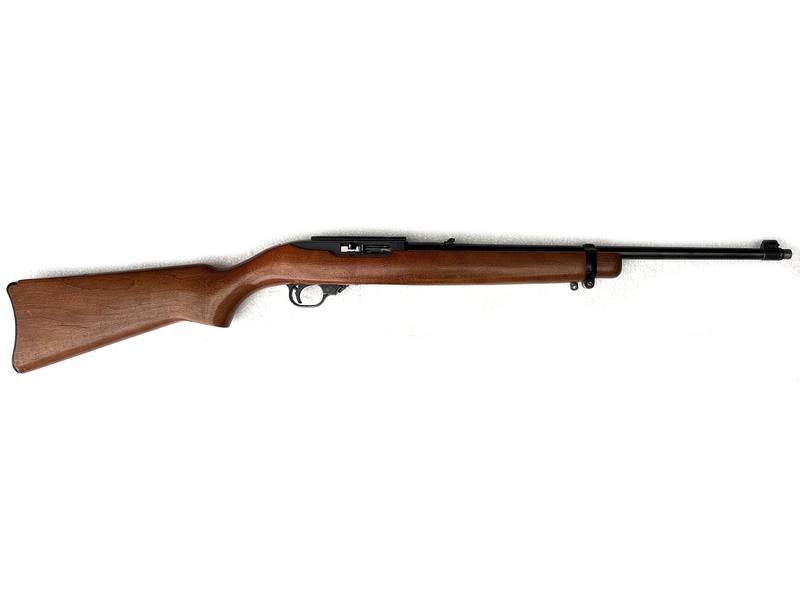 Buy 22 Ruger 10/22 Blued Wood Threaded in NZ New Zealand.