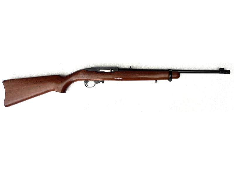 Buy 22 Ruger 10/22 Blued Wood Threaded in NZ New Zealand.
