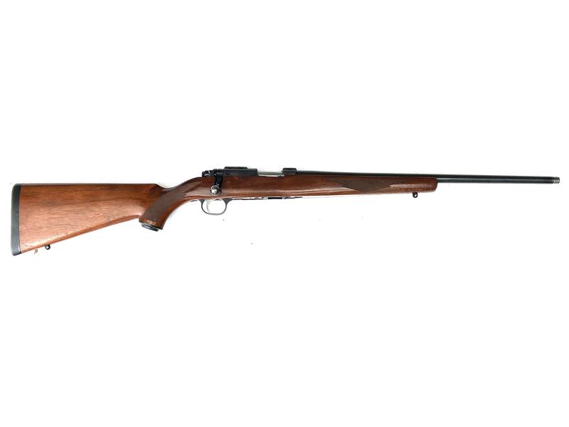 Buy 22 Ruger 77/22 Blued Wood Threaded in NZ New Zealand.