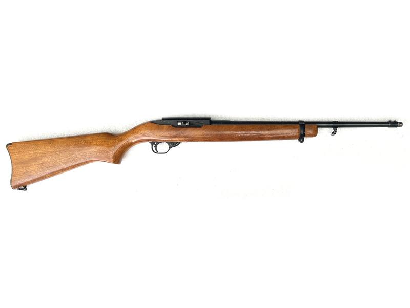 Buy 22 Ruger 10/22 Blued Wood Threaded in NZ New Zealand.
