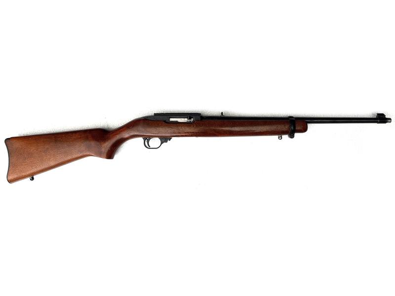 Buy 22 Ruger 10/22 Blued Wood Threaded in NZ New Zealand.