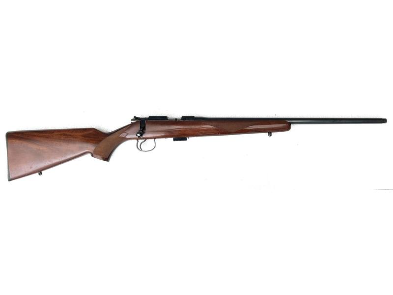 Buy 22 CZ 452-2E American Blued Wood Threaded in NZ New Zealand.